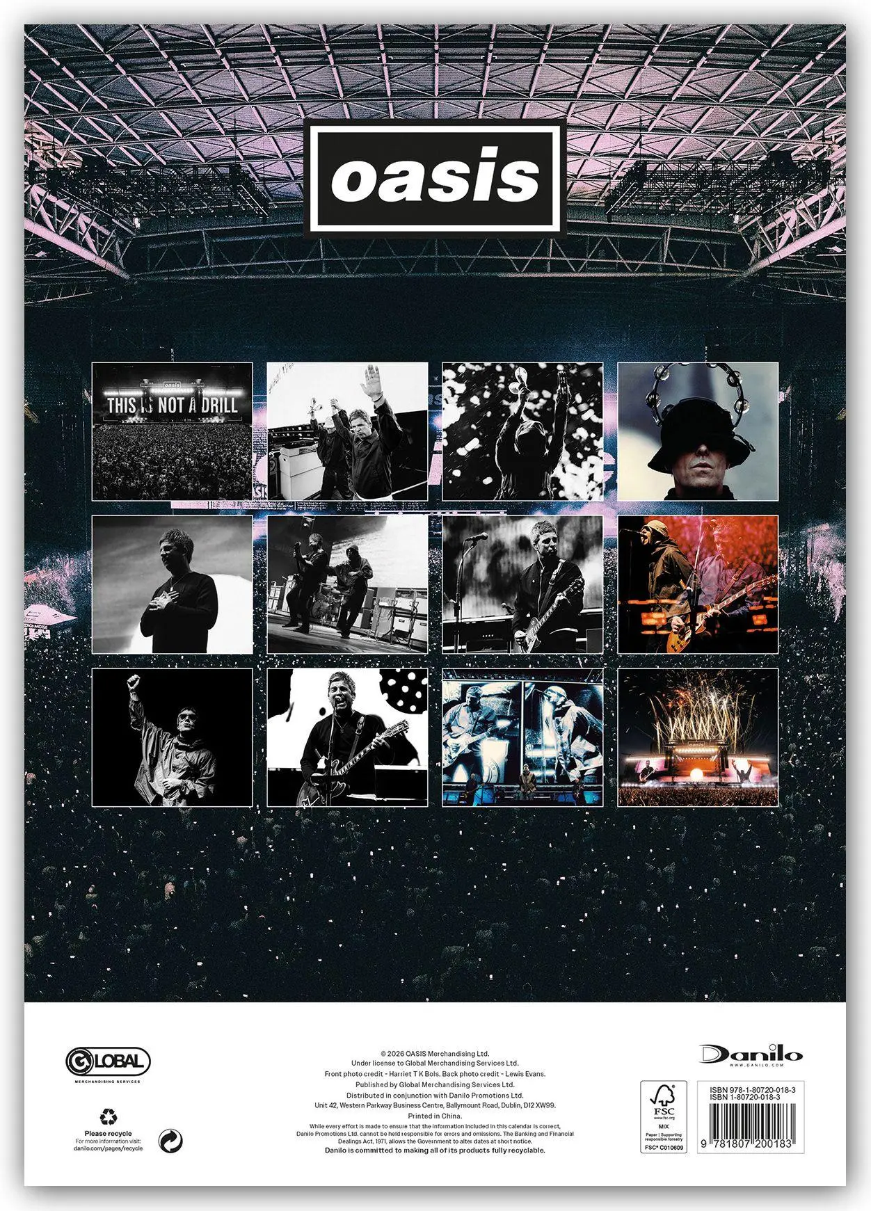Bild: 9783803531759 | Oasis 2027 - A3-Posterkalender | Kalender | 28 S. | Deutsch | 2027