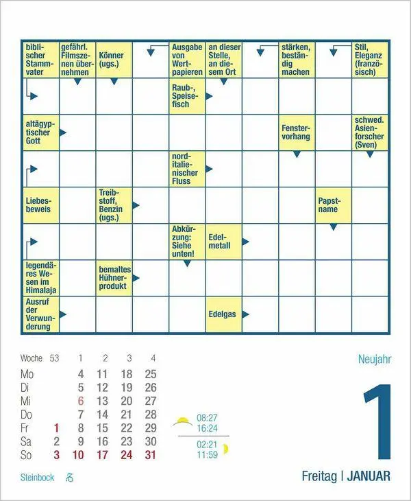 Bild: 9783819301759 | Kreuzworträtsel 2027 | Korsch Verlag | Kalender | 328 S. | Deutsch
