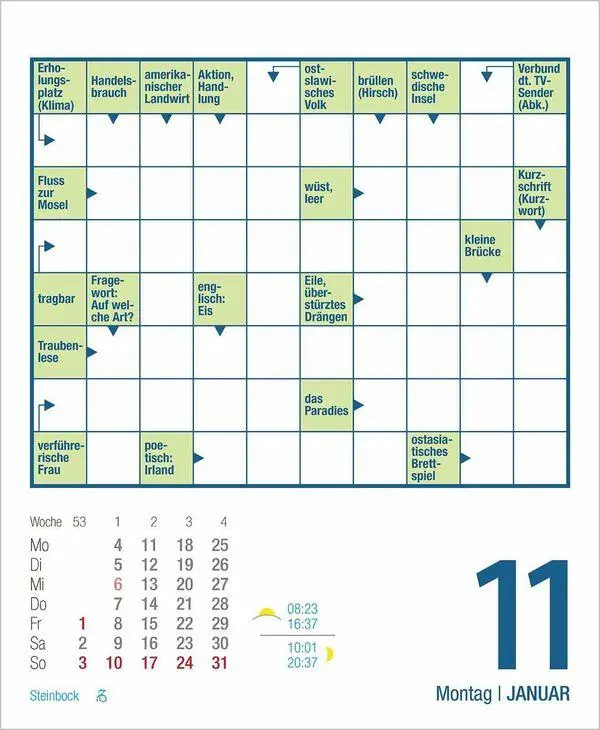 Bild: 9783819301759 | Kreuzworträtsel 2027 | Korsch Verlag | Kalender | 328 S. | Deutsch