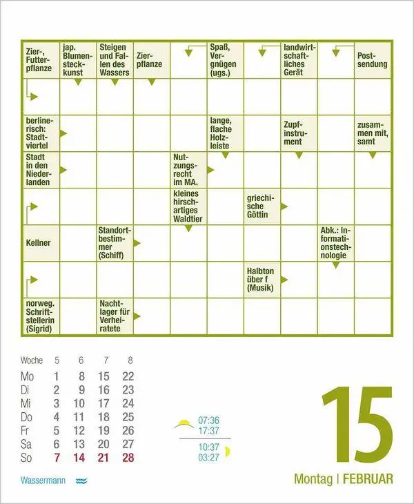 Bild: 9783819301759 | Kreuzworträtsel 2027 | Korsch Verlag | Kalender | 328 S. | Deutsch