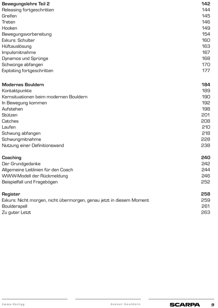 Bild: 9783945271759 | Besser Bouldern | tmms-Verlag | Taschenbuch | Klappenbroschur | 260 S.