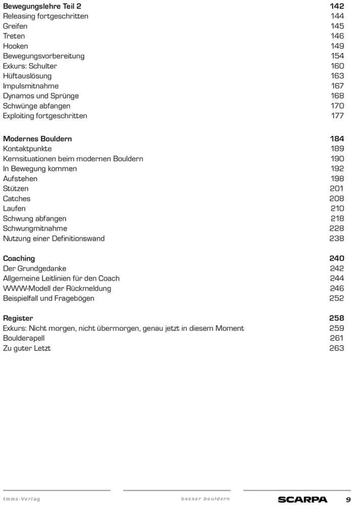 Bild: 9783945271759 | Besser Bouldern | tmms-Verlag | Taschenbuch | Klappenbroschur | 260 S.