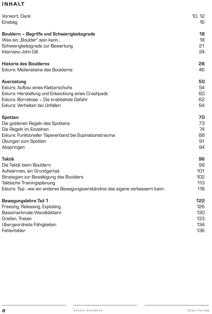 Bild: 9783945271759 | Besser Bouldern | tmms-Verlag | Taschenbuch | Klappenbroschur | 260 S.
