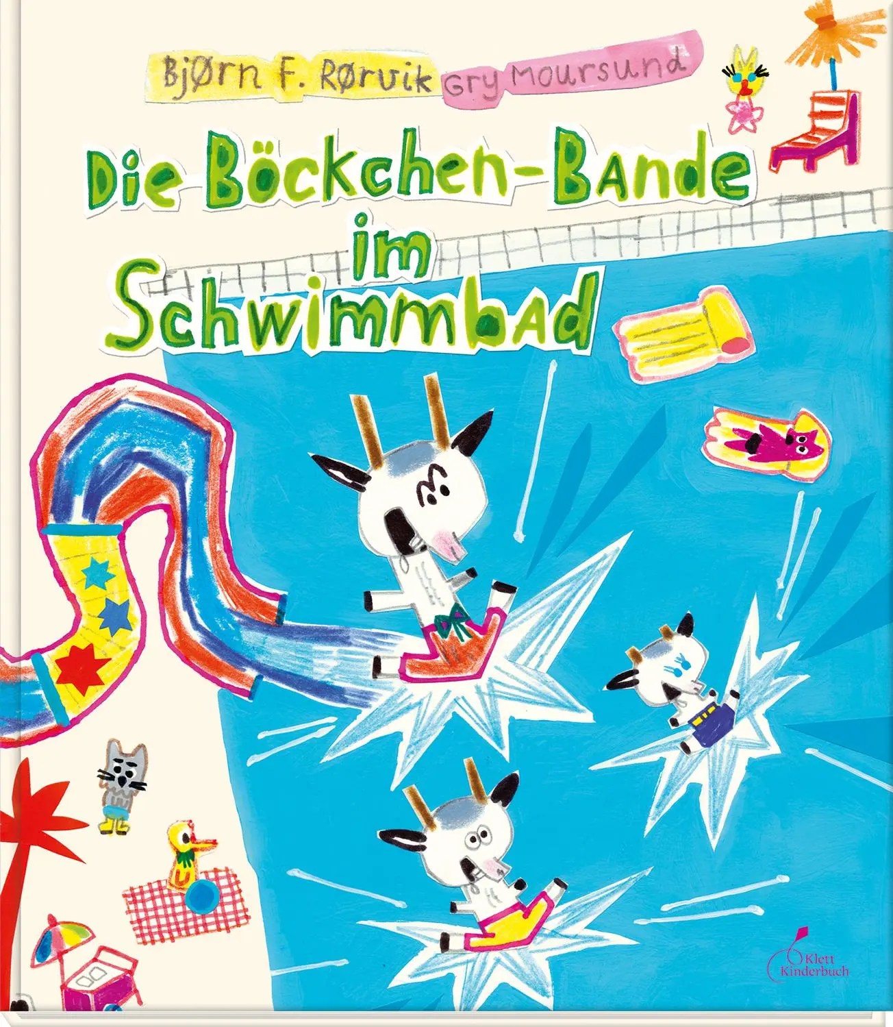 Cover: 9783954701759 | Die Böckchen-Bande im Schwimmbad | Bjørn F. Rørvik | Buch | 48 S.