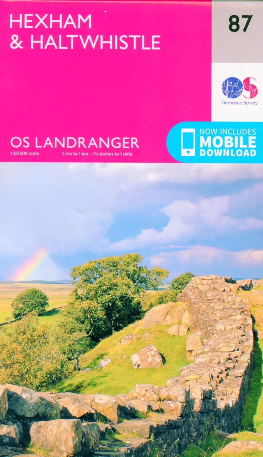 Cover: 9780319261859 | Hexham &amp; Haltwhistle | Ordnance Survey | (Land-)Karte | Englisch