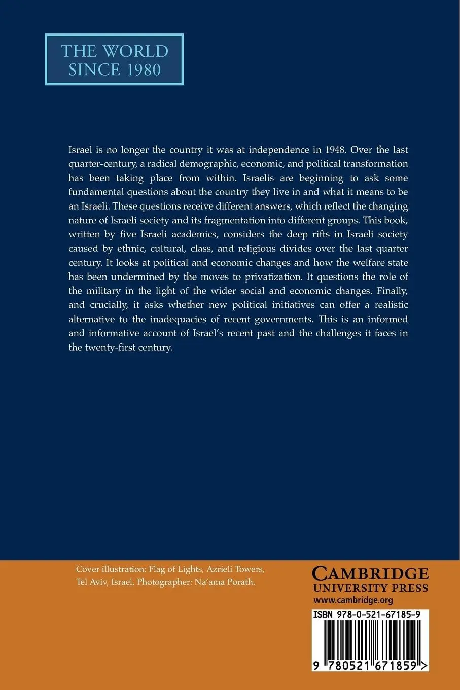 Rückseite: 9780521671859 | Israel Since 1980 | Guy Ben-Porat (u. a.) | Taschenbuch | Englisch