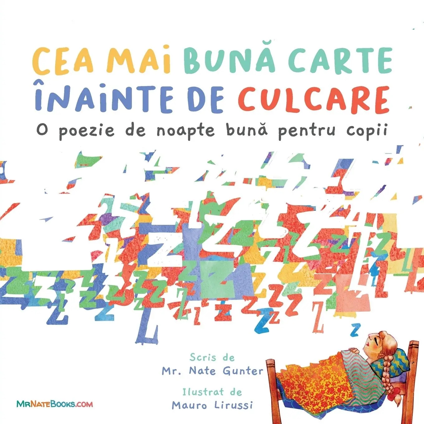 Cover: 9780578961859 | The Best Bedtime Book (Romanian) | A rhyme for children's bedtime