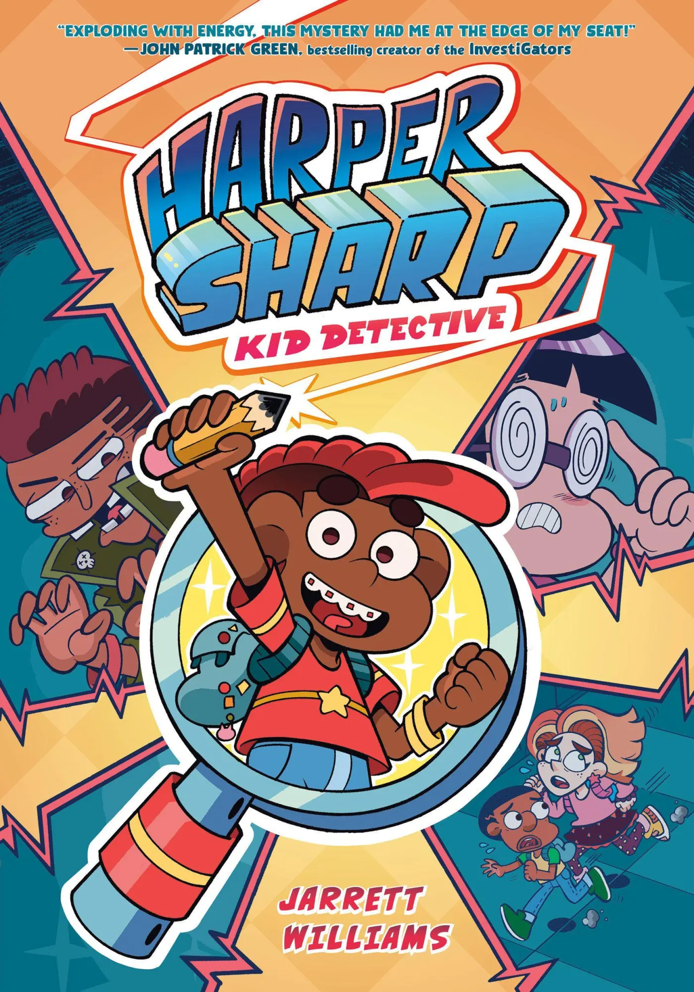 Cover: 9780593711859 | Harper Sharp: Kid Detective | (A Graphic Novel) | Jarrett Williams