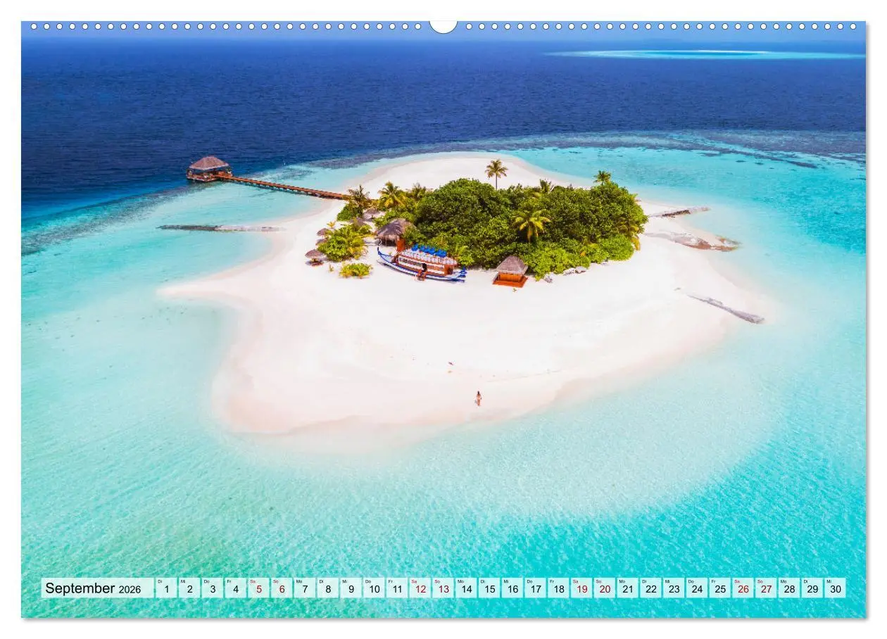Bild: 9783457571859 | Malediven - Reise in ein Naturparadies (Wandkalender 2026 DIN A2...