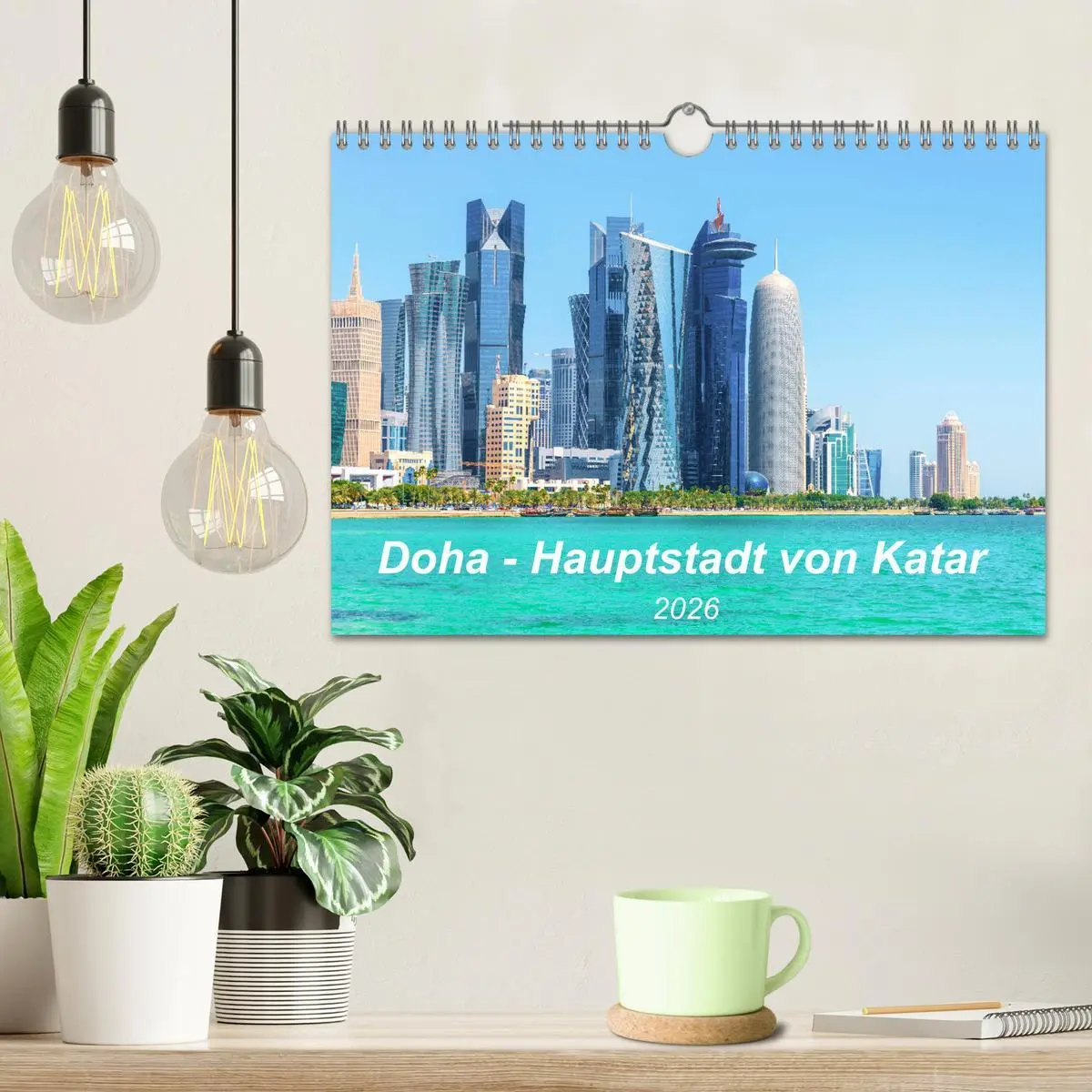 Bild: 9783457711859 | Doha - Hauptstadt von Katar (Wandkalender 2026 DIN A4 quer),...