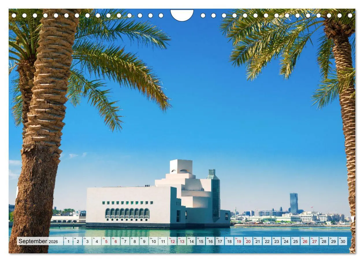 Bild: 9783457711859 | Doha - Hauptstadt von Katar (Wandkalender 2026 DIN A4 quer),...