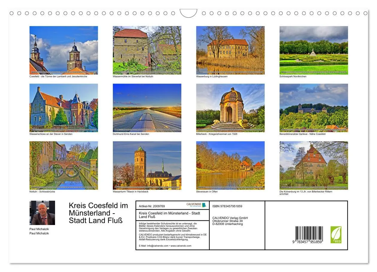Bild: 9783457951859 | Kreis Coesfeld im Münsterland - Stadt Land Fluß (Wandkalender 2026...