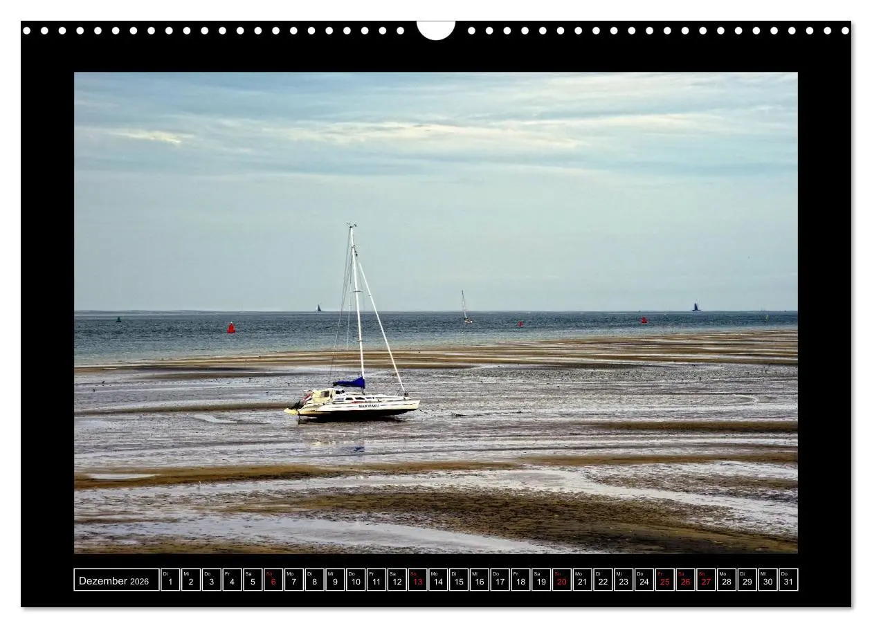 Bild: 9783516041859 | Westfriesische Inseln 2026 (Wandkalender 2026 DIN A3 quer),...