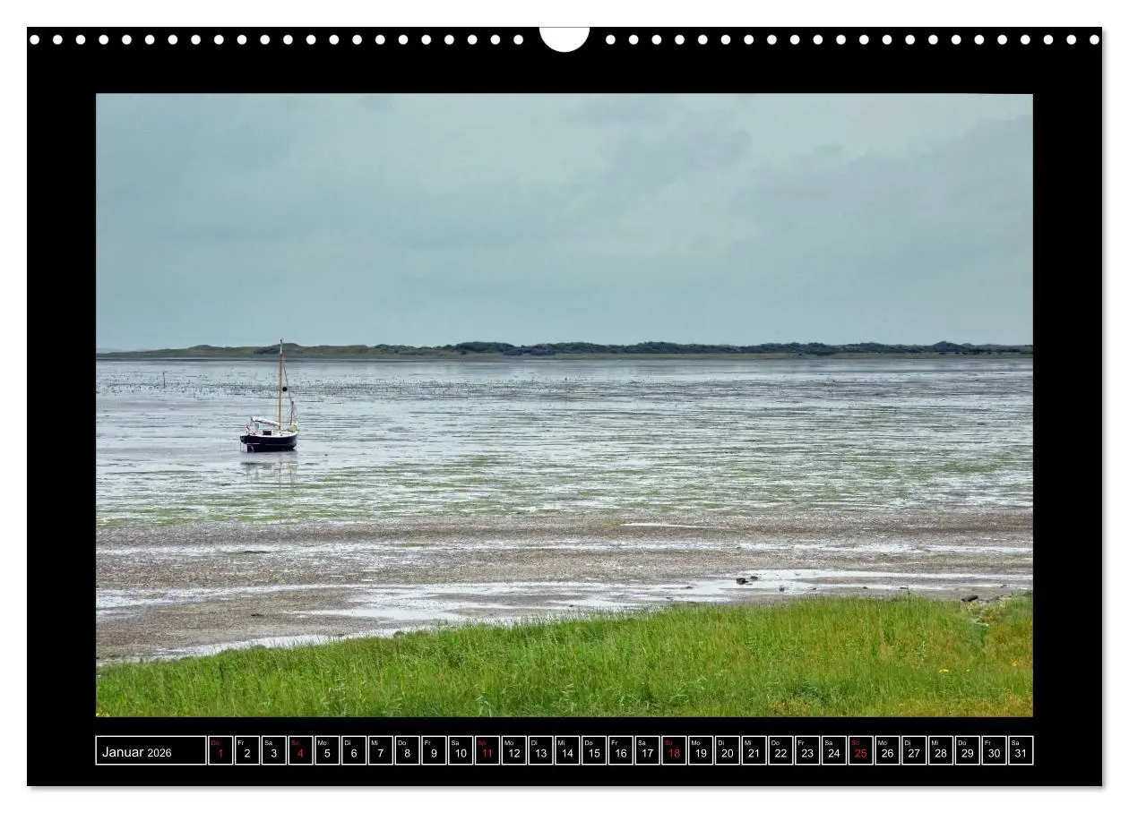 Bild: 9783516041859 | Westfriesische Inseln 2026 (Wandkalender 2026 DIN A3 quer),...