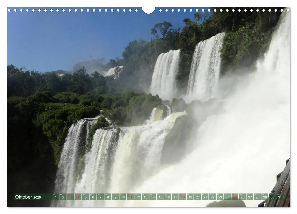 Bild: 9783516111859 | Mein Südamerika, mein Iguazu (Wandkalender 2026 DIN A3 quer),...