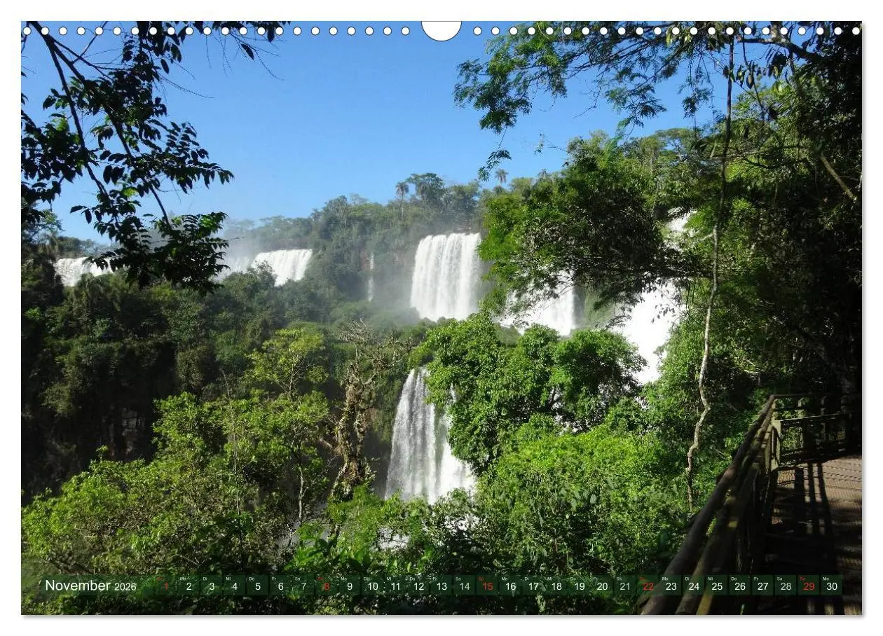 Bild: 9783516111859 | Mein Südamerika, mein Iguazu (Wandkalender 2026 DIN A3 quer),...
