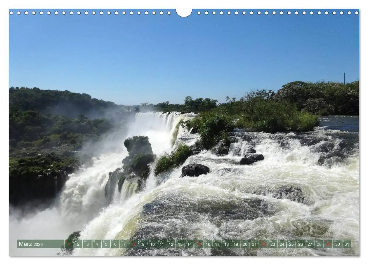 Bild: 9783516111859 | Mein Südamerika, mein Iguazu (Wandkalender 2026 DIN A3 quer),...