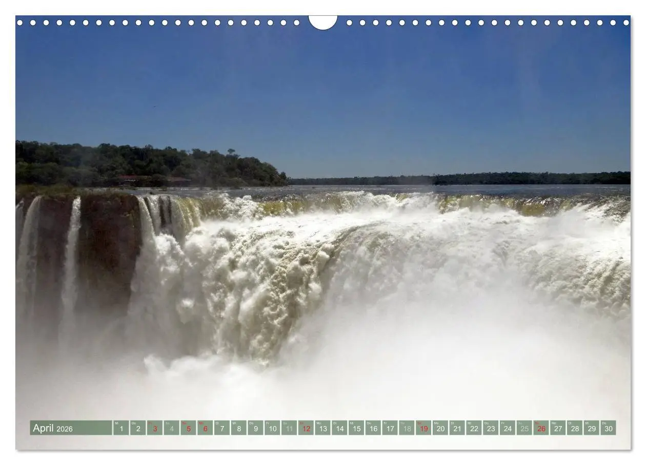 Bild: 9783516111859 | Mein Südamerika, mein Iguazu (Wandkalender 2026 DIN A3 quer),...