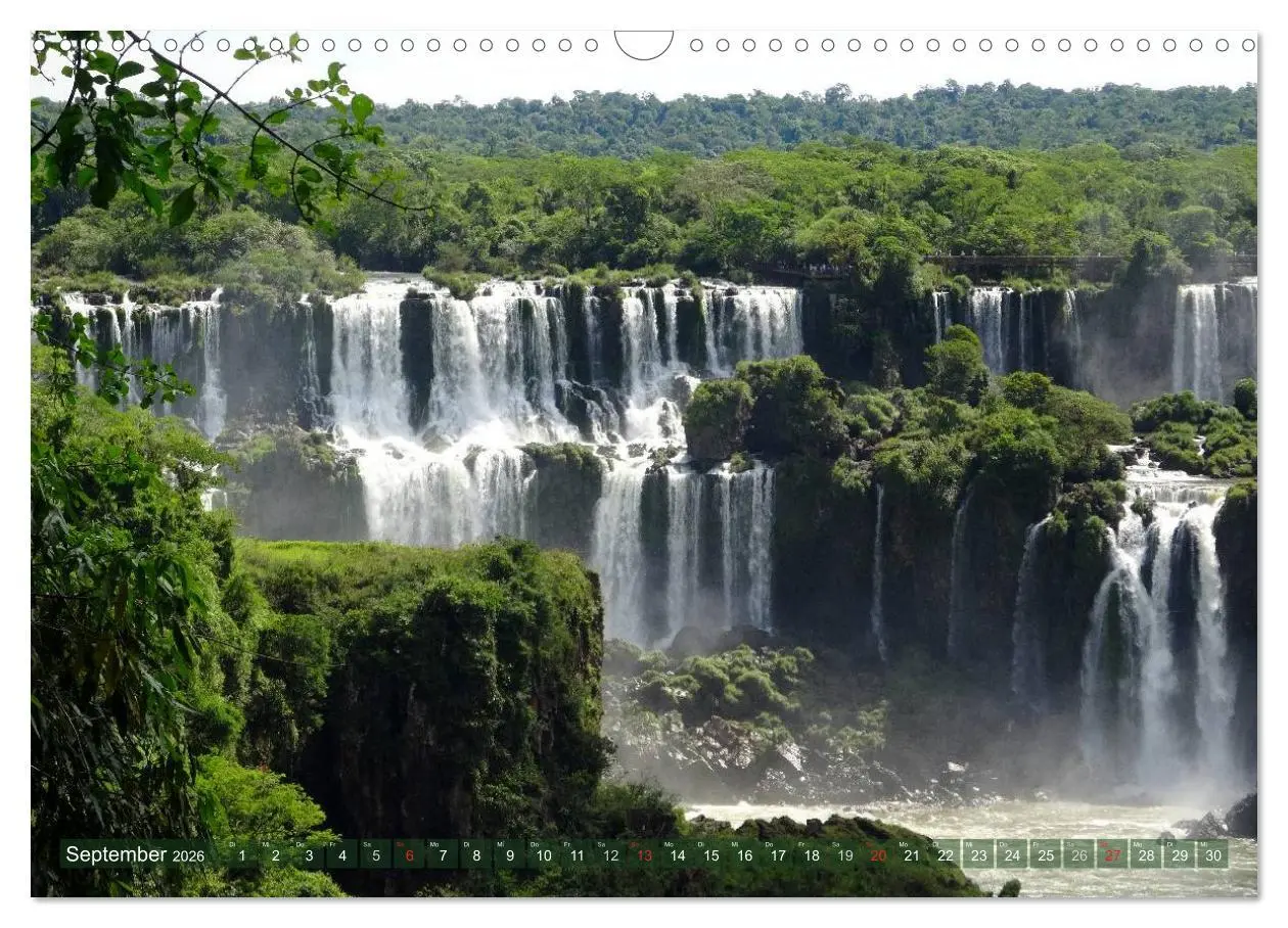 Bild: 9783516111859 | Mein Südamerika, mein Iguazu (Wandkalender 2026 DIN A3 quer),...