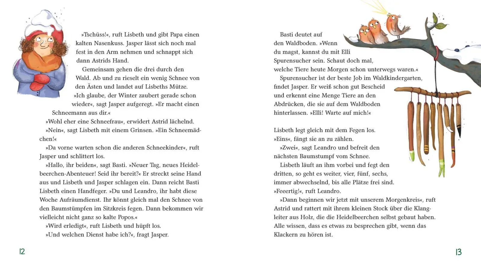 Bild: 9783551521859 | Weihnachtstrubel im Winterwald | Katja Frixe | Buch | 64 S. | Deutsch