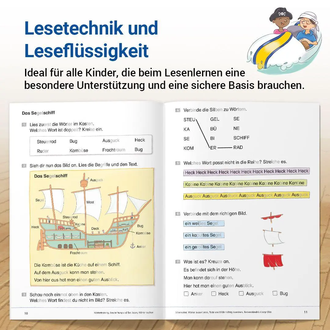 Bild: 9783619241859 | Das Förderheft Lesen 2 | Lesetechnik und Leseflüssigkeit | Stehr