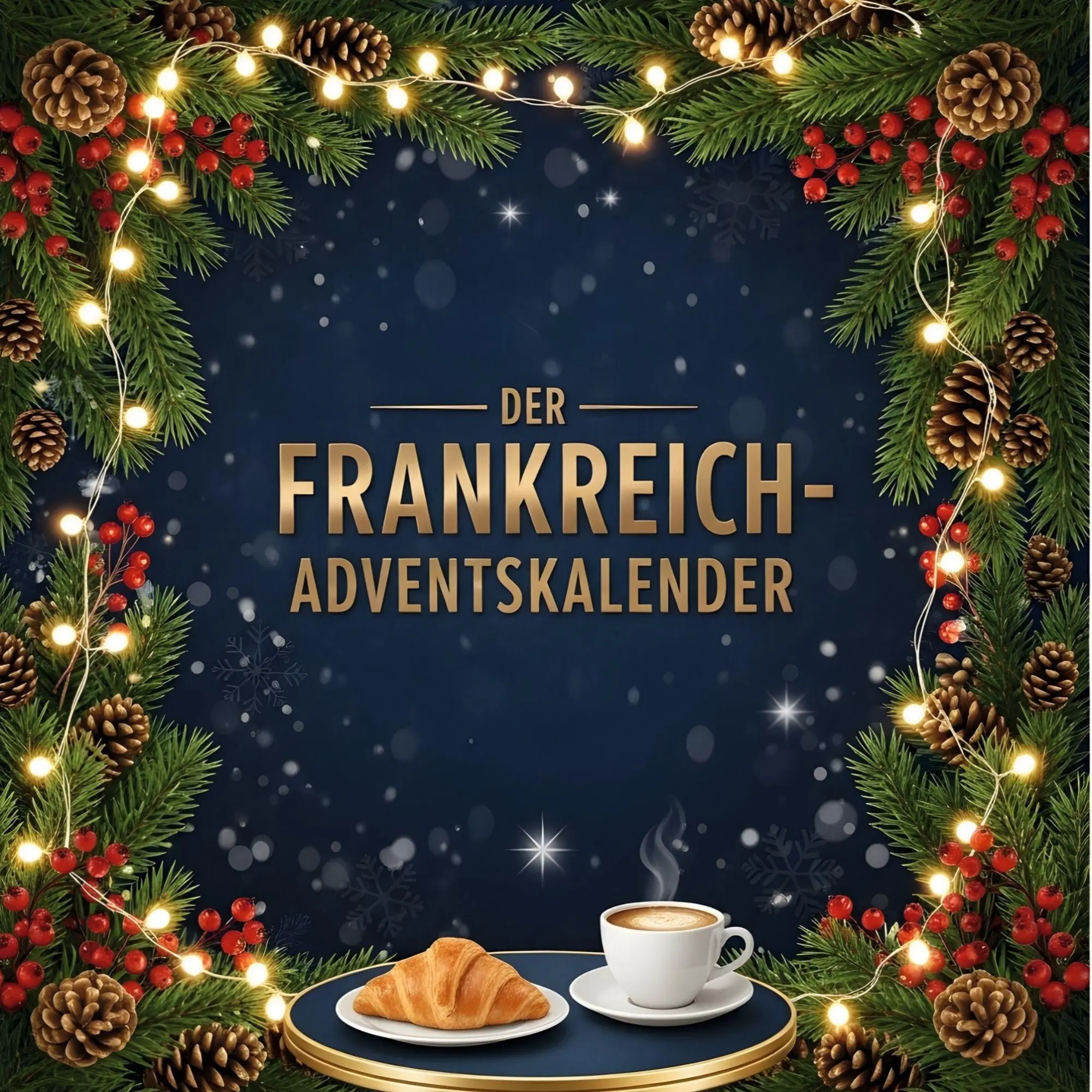 Cover: 9783695311859 | Der Frankreich-Adventskalender | Emily Peters | Taschenbuch | Deutsch