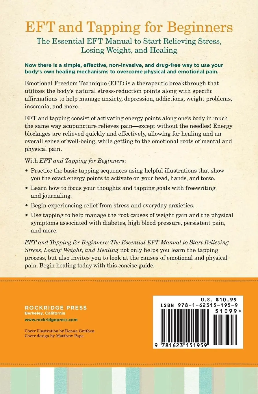 Rückseite: 9781623151959 | Eft and Tapping for Beginners | Rockridge Press | Taschenbuch | 2013