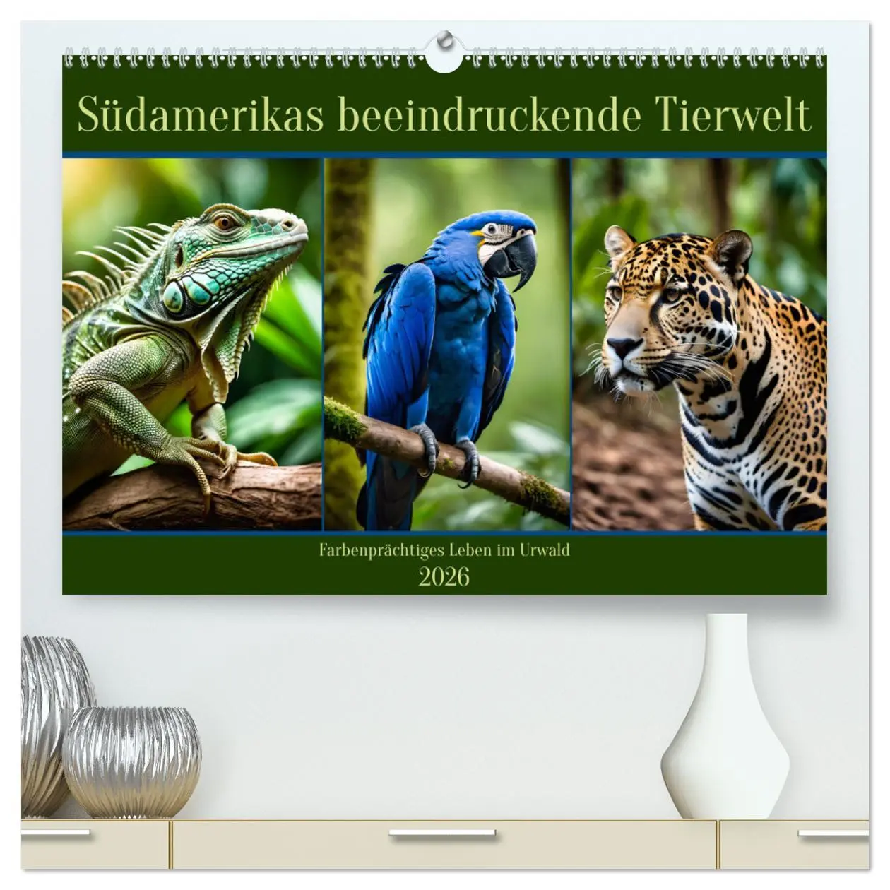 Cover: 9783457251959 | Südamerikas beeindruckende Tierwelt (hochwertiger Premium...