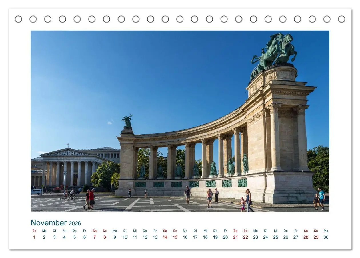 Bild: 9783457561959 | Budapest: zwischen Parlamentsgebäude und Burgpalast (Tischkalender...