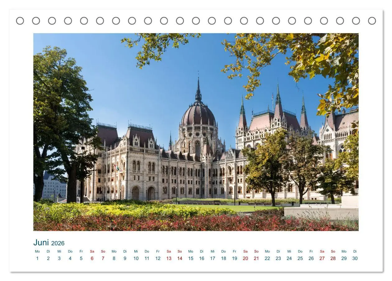 Bild: 9783457561959 | Budapest: zwischen Parlamentsgebäude und Burgpalast (Tischkalender...