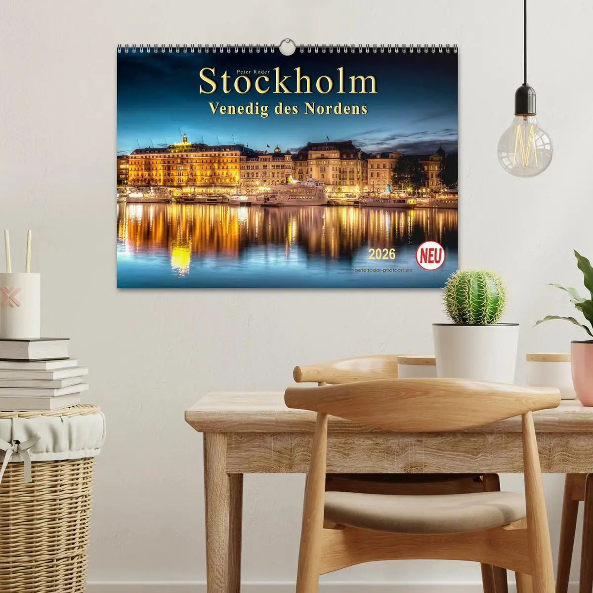 Bild: 9783516031959 | Stockholm - Venedig des Nordens (Wandkalender 2026 DIN A3 quer),...