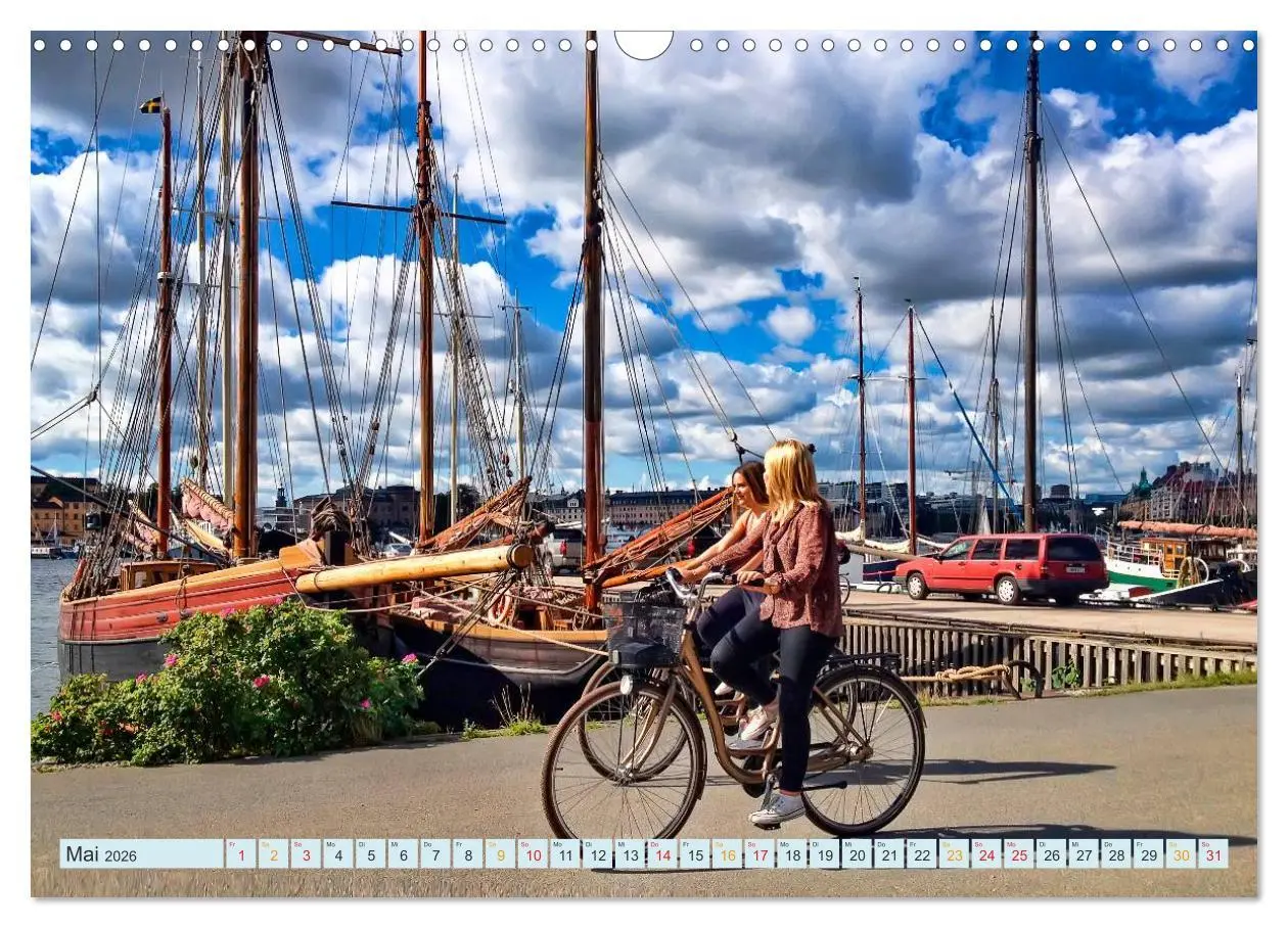 Bild: 9783516031959 | Stockholm - Venedig des Nordens (Wandkalender 2026 DIN A3 quer),...