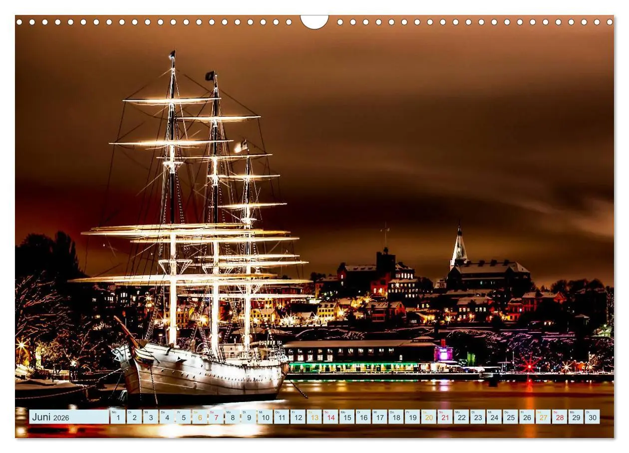 Bild: 9783516031959 | Stockholm - Venedig des Nordens (Wandkalender 2026 DIN A3 quer),...