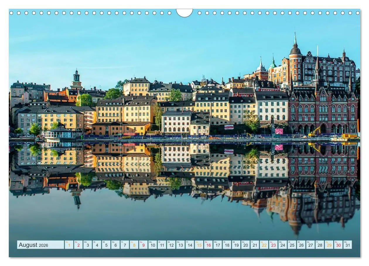 Bild: 9783516031959 | Stockholm - Venedig des Nordens (Wandkalender 2026 DIN A3 quer),...