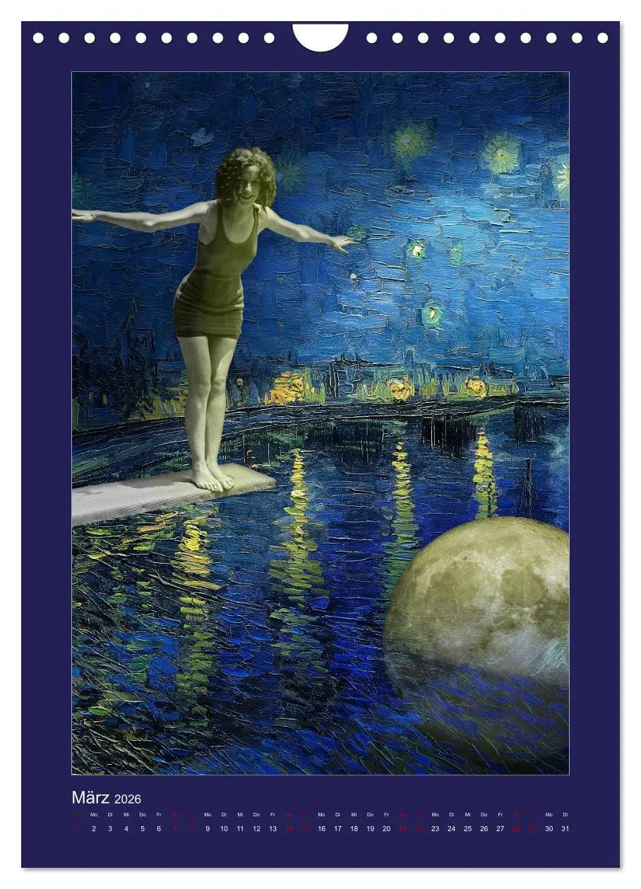 Bild: 9783516341959 | Alte Meister neu interpretiert (Wandkalender 2026 DIN A4 hoch),...