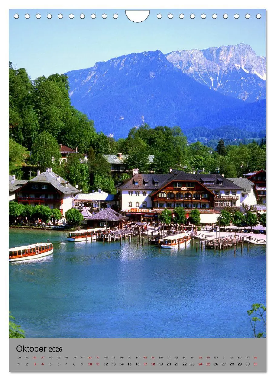 Bild: 9783516411959 | Wunderschönes Berchtesgadener Land (Wandkalender 2026 DIN A4 hoch),...