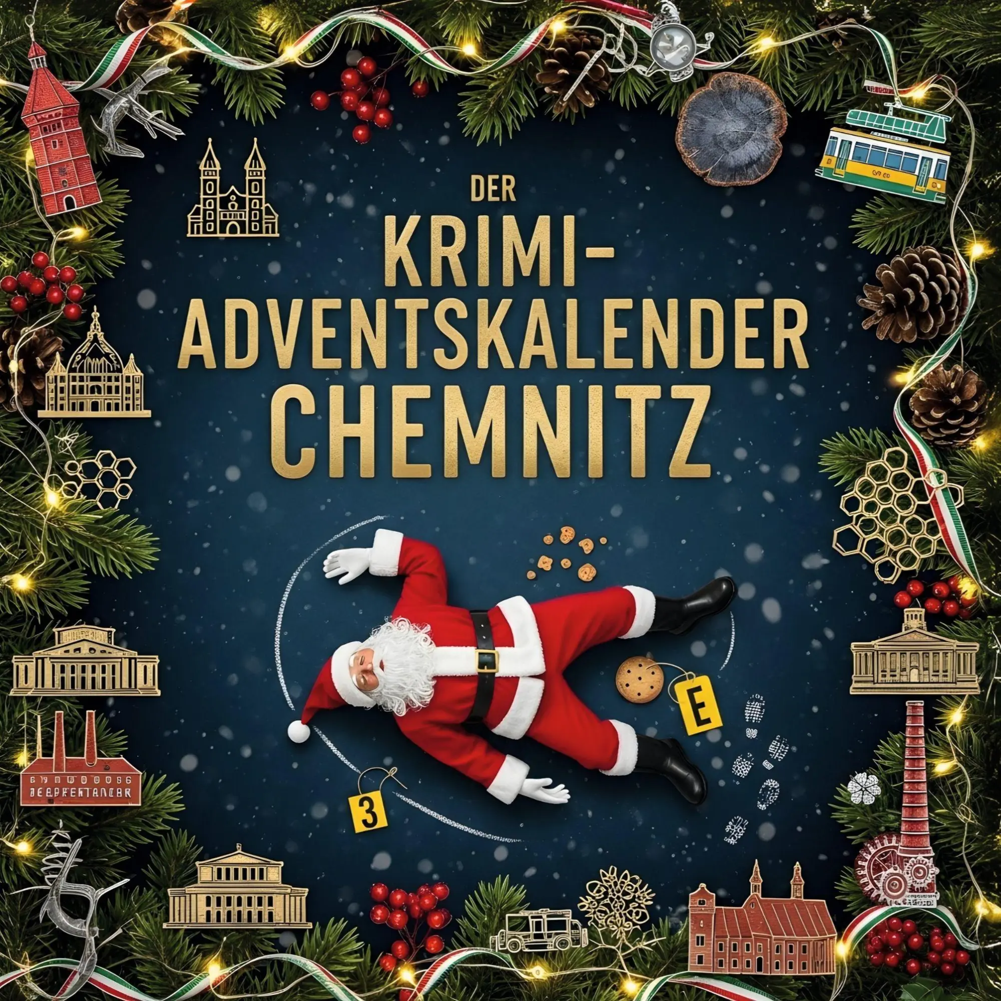 Cover: 9783695301959 | Der Krimi-Adventskalender Chemnitz | Mordsverdächtig in 24 Akten