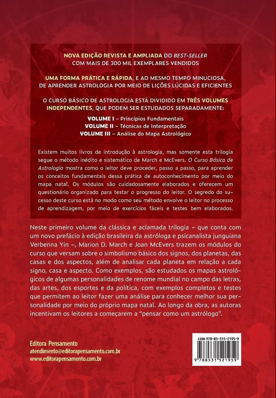 Rückseite: 9788531521959 | Curso básico de astrologia - Vol. 1 | Joan McEvers | Taschenbuch