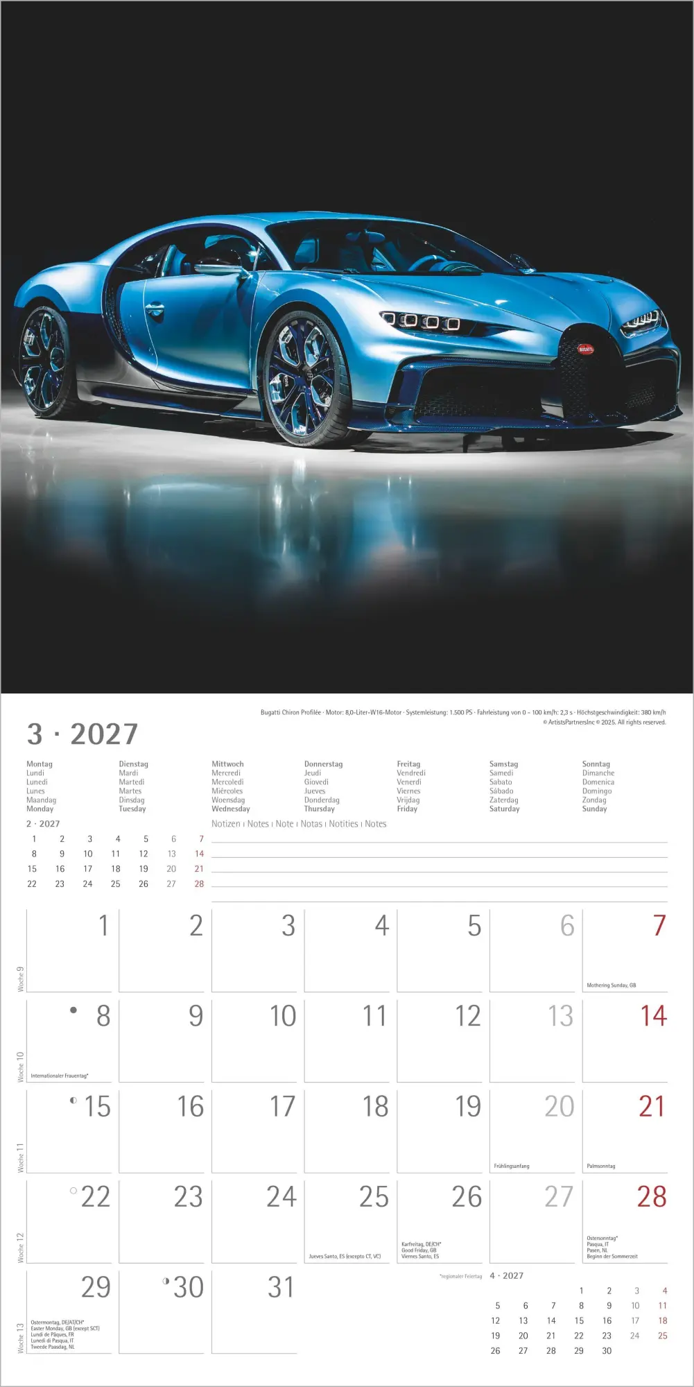 Bild: 4069095012059 | High Speed 2027 | Neumann Verlage GmbH &amp; Co KG | Kalender | 14 S.
