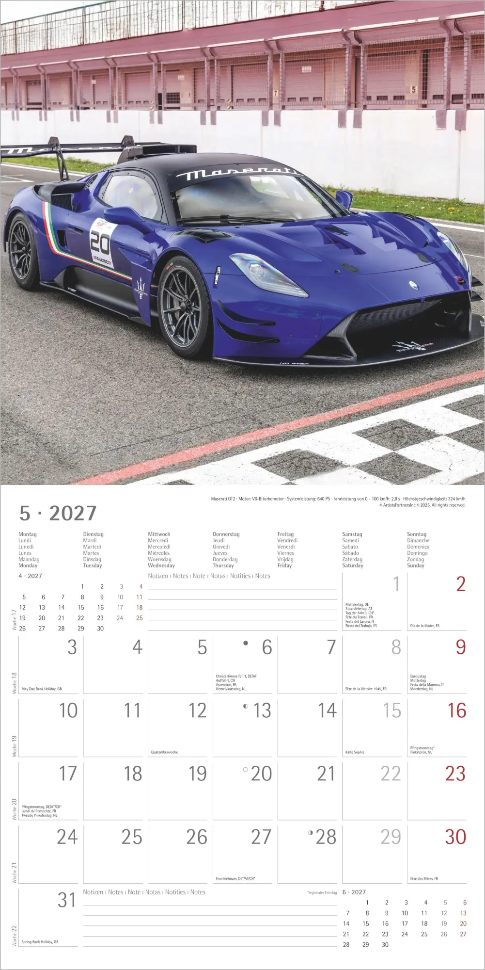Bild: 4069095012059 | High Speed 2027 | Neumann Verlage GmbH &amp; Co KG | Kalender | 14 S.