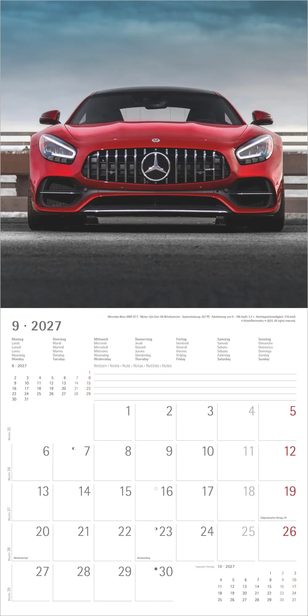 Bild: 4069095012059 | High Speed 2027 | Neumann Verlage GmbH &amp; Co KG | Kalender | 14 S.
