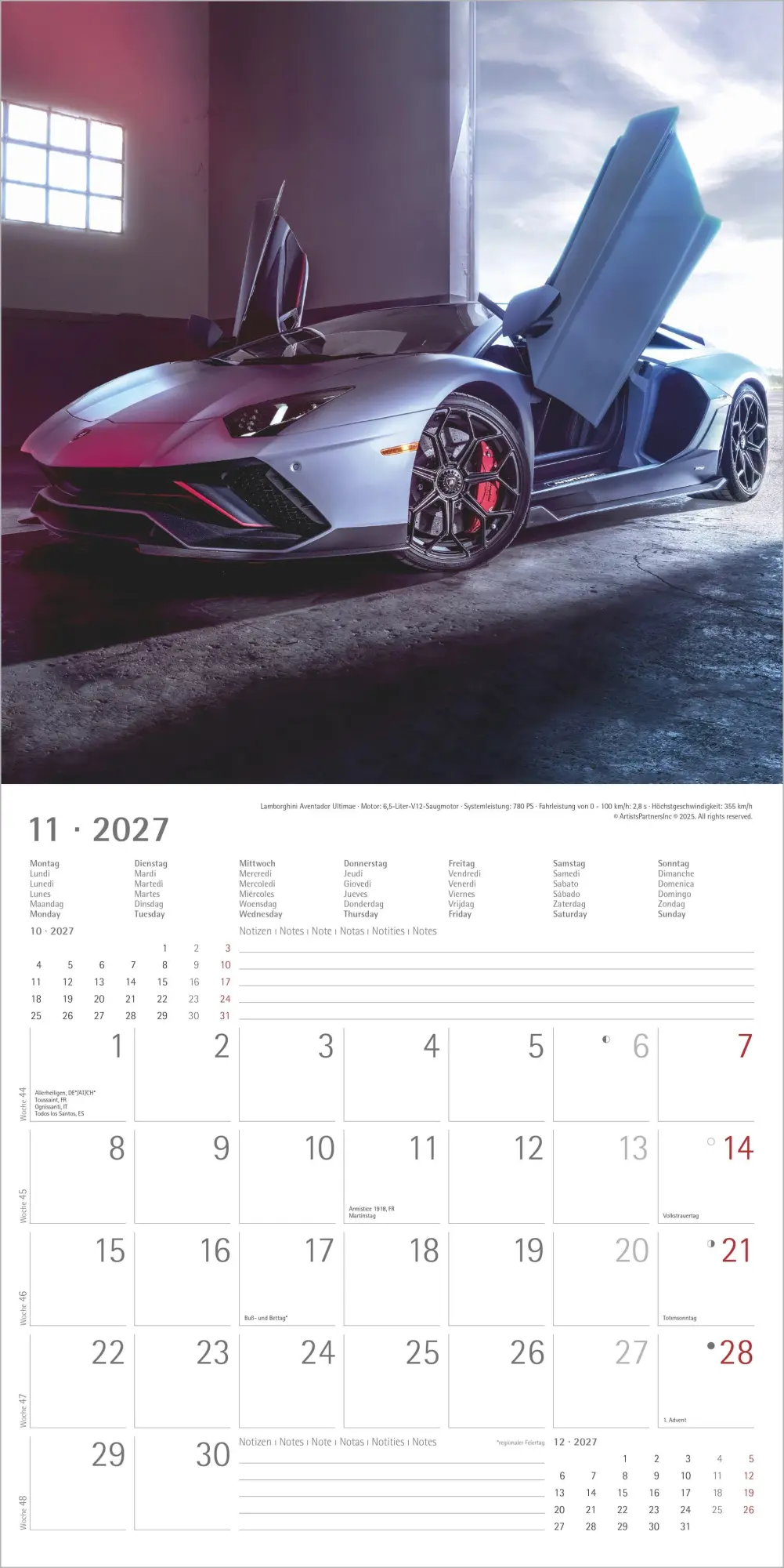 Bild: 4069095012059 | High Speed 2027 | Neumann Verlage GmbH &amp; Co KG | Kalender | 14 S.