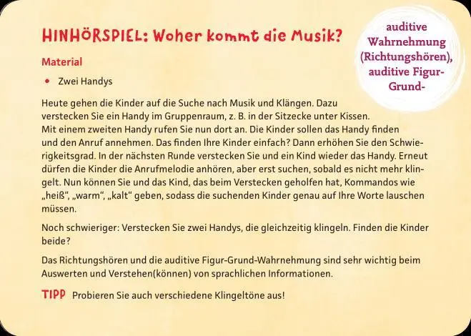 Bild: 4280000572059 | Hören - sprechen - reimen - singen: Sprachförderung in der Kita | Box