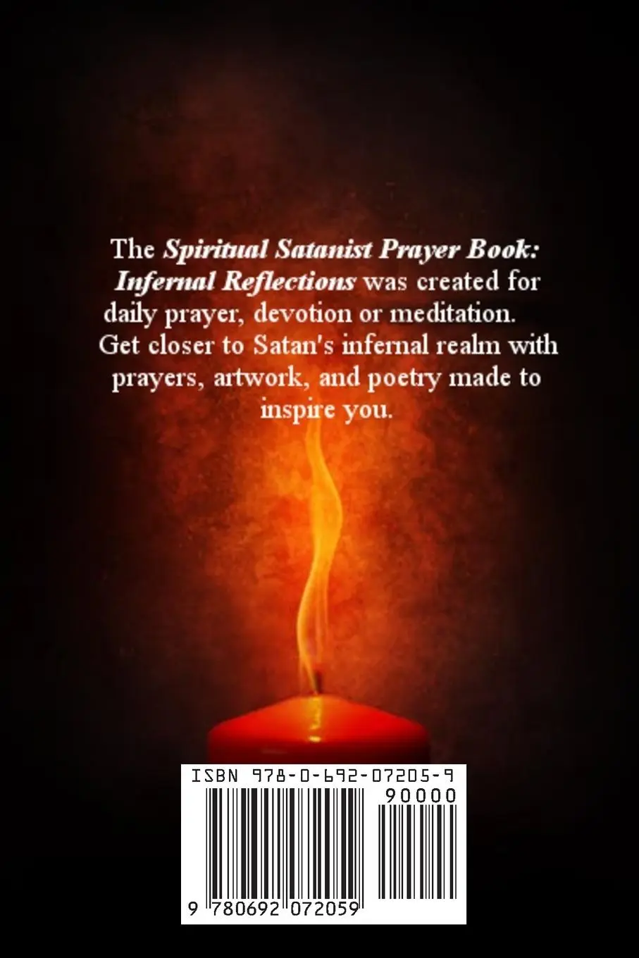 Rückseite: 9780692072059 | Spiritual Satanist Prayer Book | Infernal Reflections | Venus Satanas