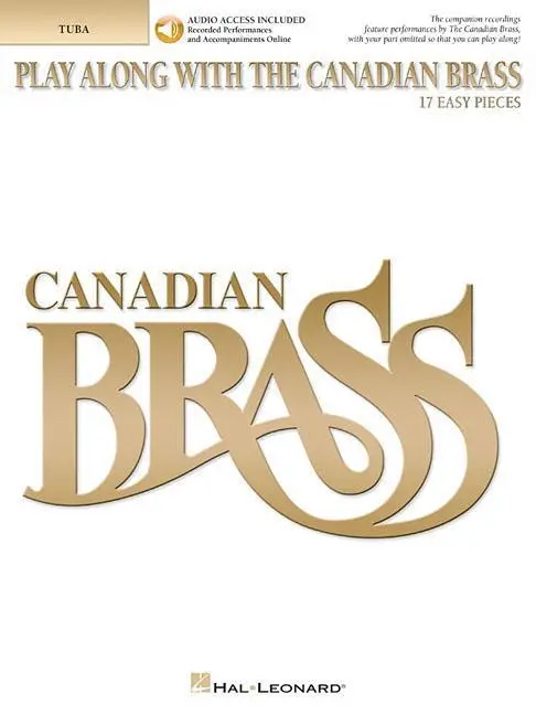 Cover: 9781458402059 | Play Along with the Canadian Brass | 17 Easy Pieces Tuba (B.C.) | Corp