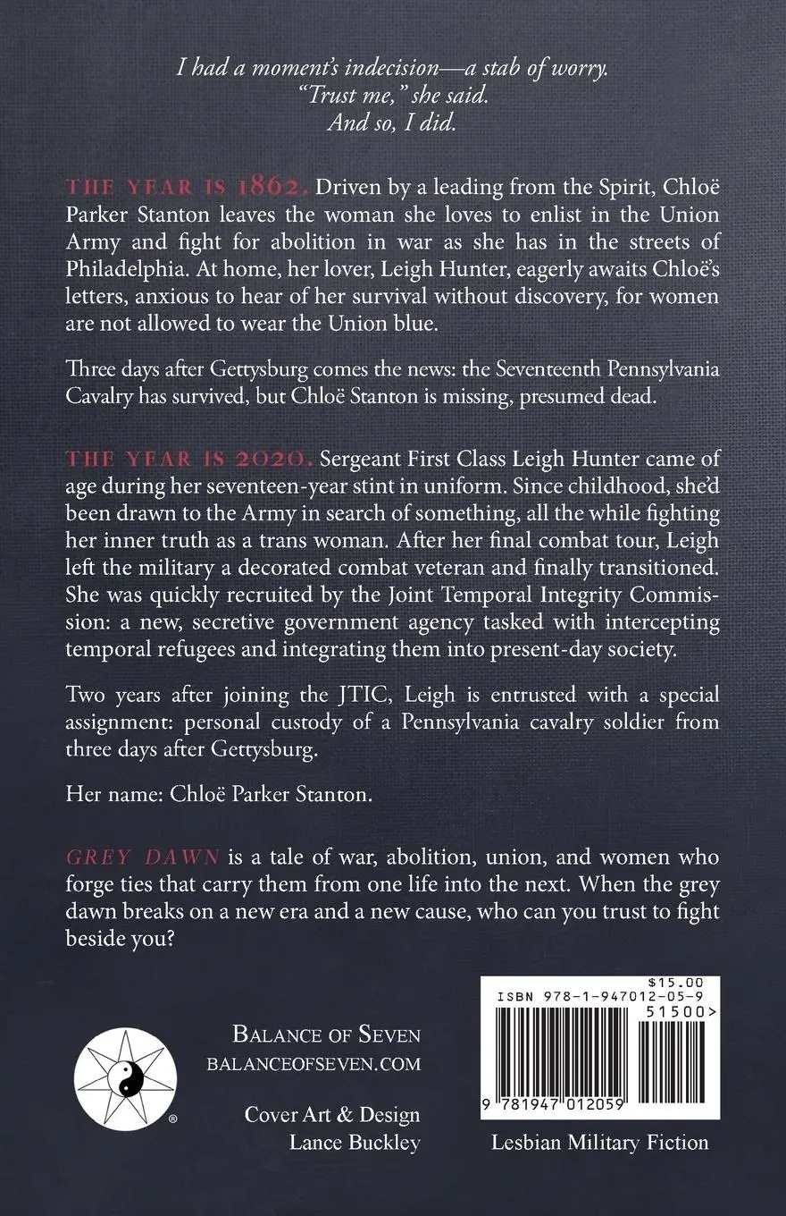 Rückseite: 9781947012059 | Grey Dawn | A Tale of Abolition and Union | Nyri A. Bakkalian | Buch