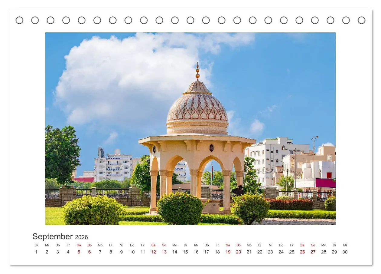 Bild: 9783457382059 | Oman - Reiseziel Maskat und Salalah (Tischkalender 2026 DIN A5...