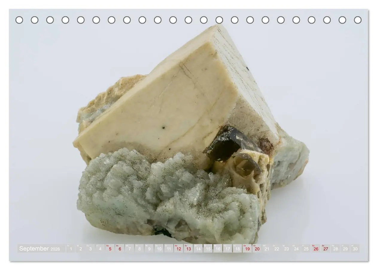 Bild: 9783457832059 | Faszination Mineralien (Tischkalender 2026 DIN A5 quer), CALVENDO...