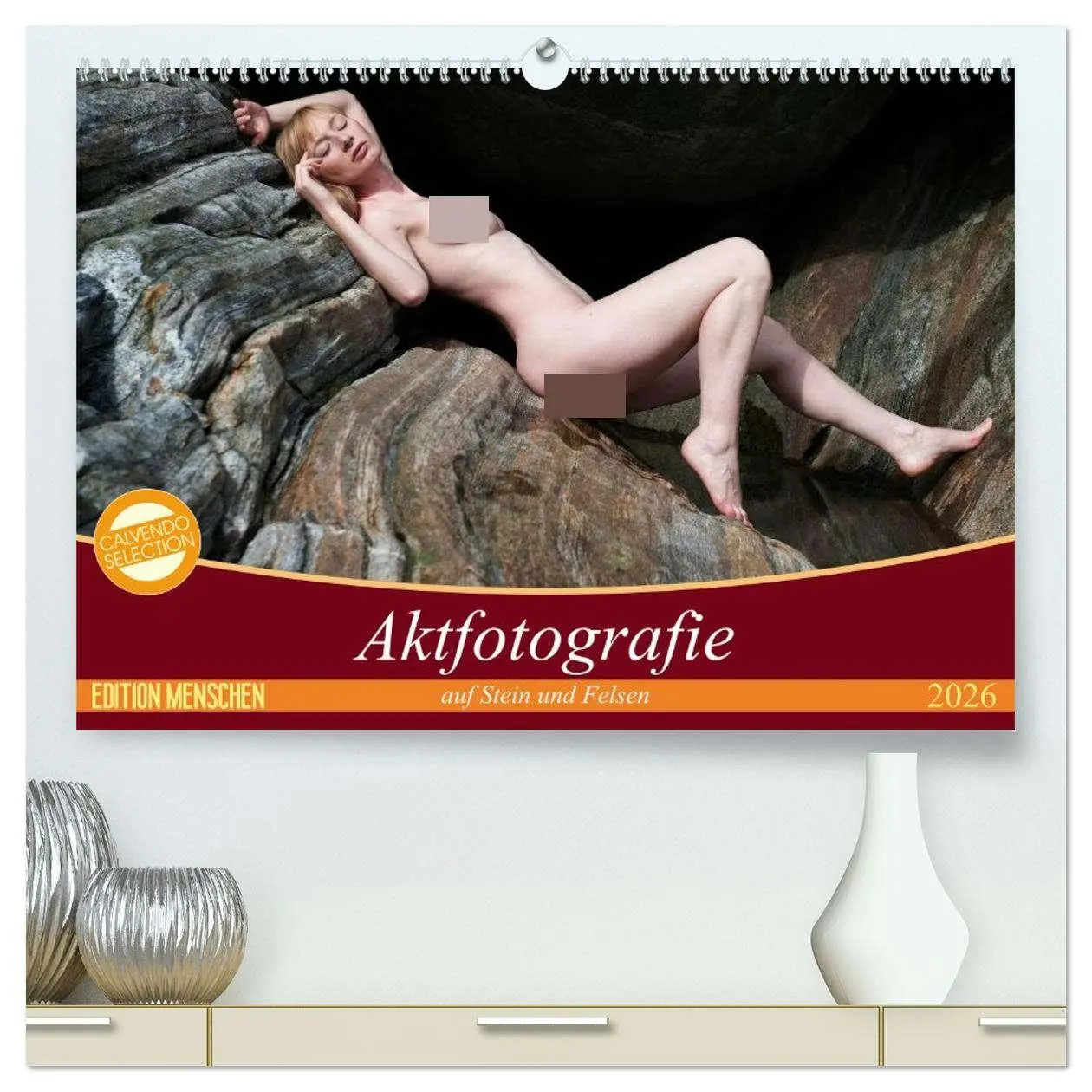 Cover: 9783516232059 | Aktfotografie auf Stein und Felsen (hochwertiger Premium...