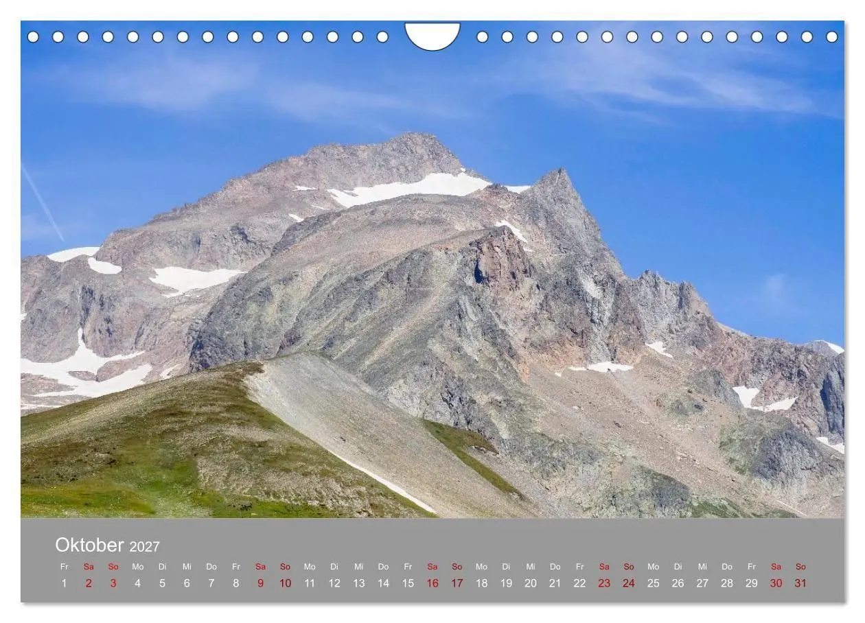 Bild: 9783516782059 | TMB - Mont Blanc (Wandkalender 2027 DIN A4 quer), CALVENDO...